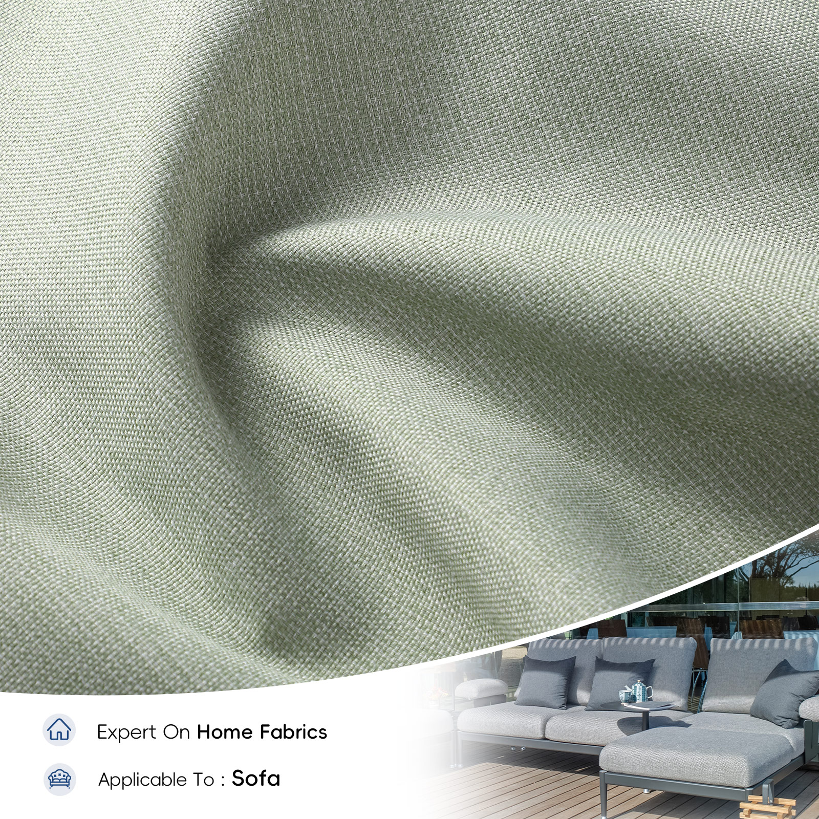 950D PU Polyester Oxford Sofa Fabric Cation